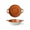 JUST-TEGAMINO 2 MANICI CM.20 ROSSO IN PORCELLANA 6931D-C400-10