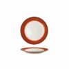 JUST-PIATTO TONDO CM.21 ROSSO IN PORCELLANA 6932D-C400-8.25 - immagine 2