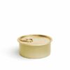 DELICATESEN-SET 6 SCATOLETTE IN ALLUMINIO E 6 COPERCHI DIAMETRO CM 8,3 H 3,8    7560 - immagine 2