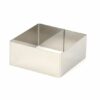 COPPAPASTA QUADRO INOX CM10X10X4,5H