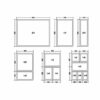 GN INOX 1.1. TEGLIA BORDO PIANO CM53X32 H.4 - immagine 2