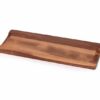 JUSTONE WOOD-PIATTO ARDESIA RETTANGOLARE CM.33X12 BASE LEGNO CKS-718 - immagine 3