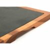 JUSTONE WOOD-PIATTO ARDESIA RETTANGOLARE CM.33X12 BASE LEGNO CKS-718 - immagine 4