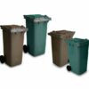 BIDONE RACCOLTA DIFFERENZIATA LT.240 VERDE  1-240-5VES - immagine 2