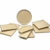 JUSTCOLOR CREAM-PIATTO RETTANGOLARE CM.26,5X26,5 HP8848-1096K1 - immagine 3