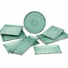 JUSTCOLOR GREEN-PIATTO RETTANGOLARE CM.31X22 CHP11756-1096K2 - immagine 2