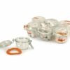 LE PARFAIT SUPER-VASO ERMETICO MODELLO TERRINE 125 DIAMETRO 70MM 909377 - immagine 3