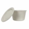 B.B. WHITE-VASETTO CILINDRICO ML.370 CON COPERCHIO 100MM 6924D-4.25-T